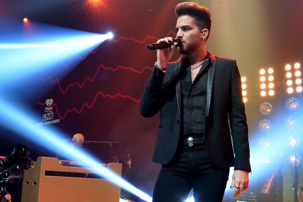Watch Adam Lambert perform the Live Aid set with Queen