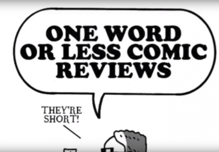 One Word or Less Comic Reviews for April 19th