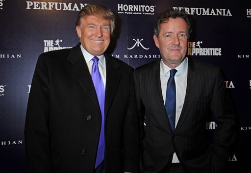 Former President Donald Trump walks off of interview with Piers Morgan