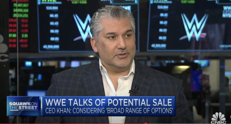 WWE CEO Nick Khan on WWE Sale